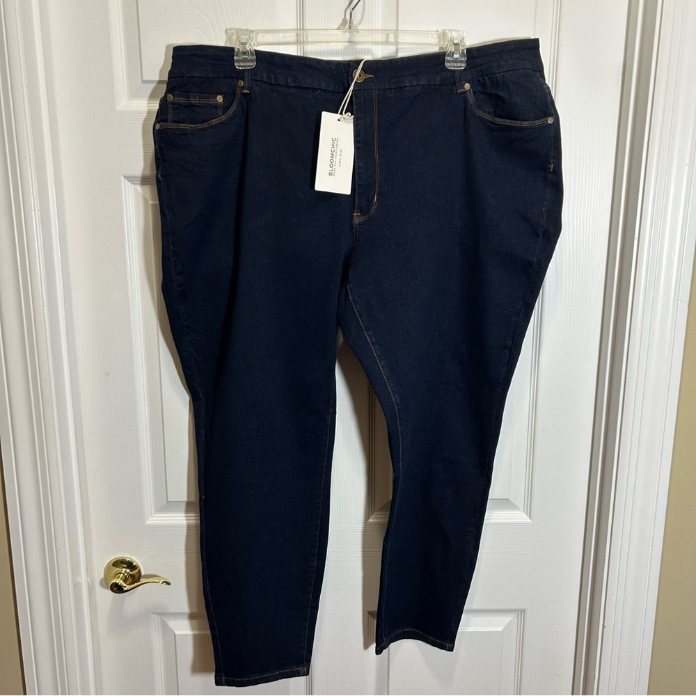 Bloomchic Dark Wash Skinny Jeans